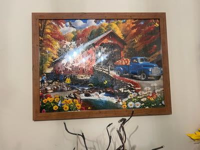 wallsthatspeak Puzzle Frame, Black, 20x20 - Walmart.com