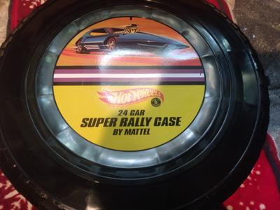 Hot Wheels Super Rally Car Case - Holds 24 Cars, Ages 3+ - Walmart