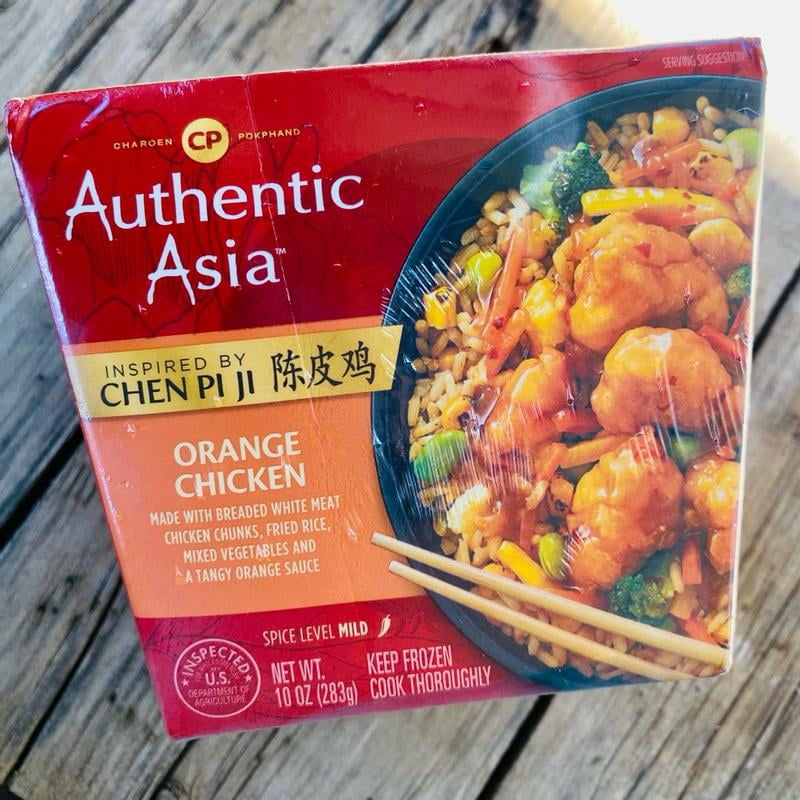 Authentic Asia Orange Chicken Meal 10oz (Frozen Dinner) - Walmart.com
