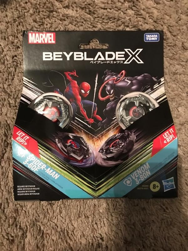 Beyblade X Jurassic World T. Rex vs. Mosasaurus Battling Top Set