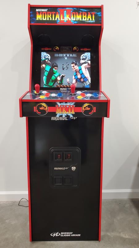【新品未使用】アーケード1UP モータルコンバット2 Arcade1Up Mortal Kombat II Deluxe Home Arcade Game, 5ft