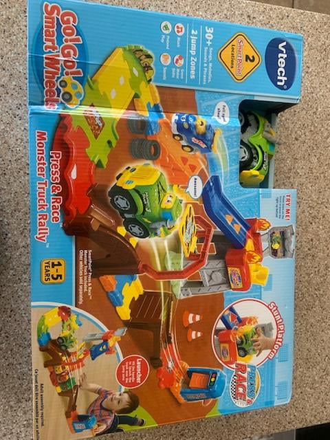 vtech press and race monster truck
