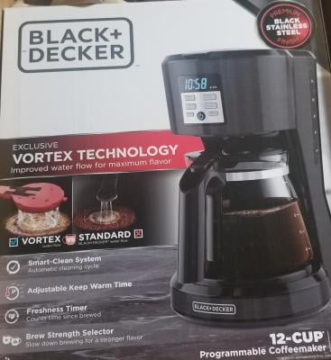 Black + Decker BXCM1201IN 12-Cup Drip Coffee Maker - Velan Store