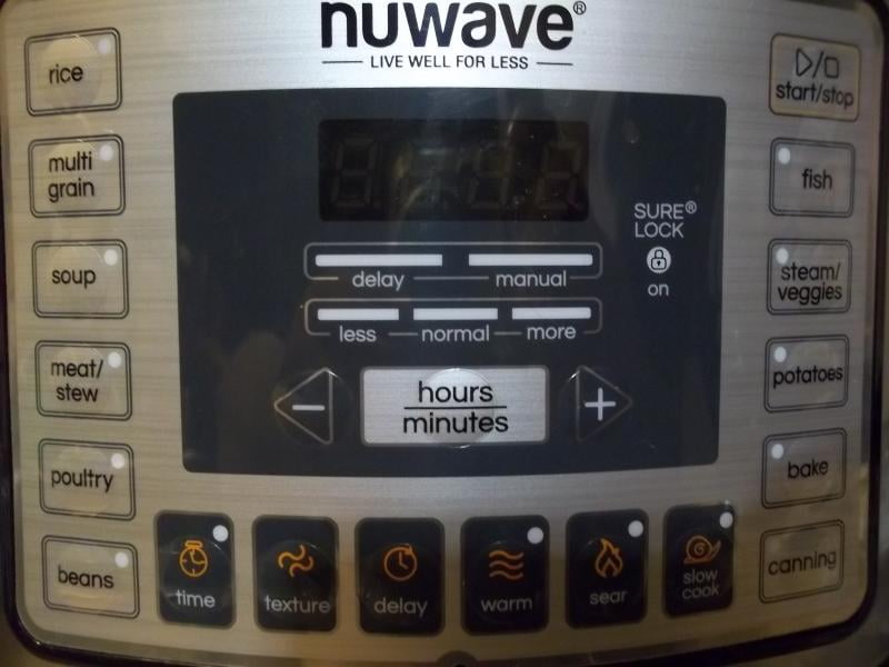 NuWave 33102 Nutri-Pot 6q Digital Pressure Cooker