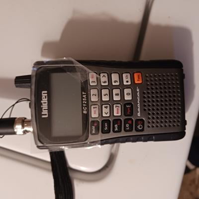 Uniden Handheld Scanner BC125AT, 500-Alpha Tagged Channel, Police