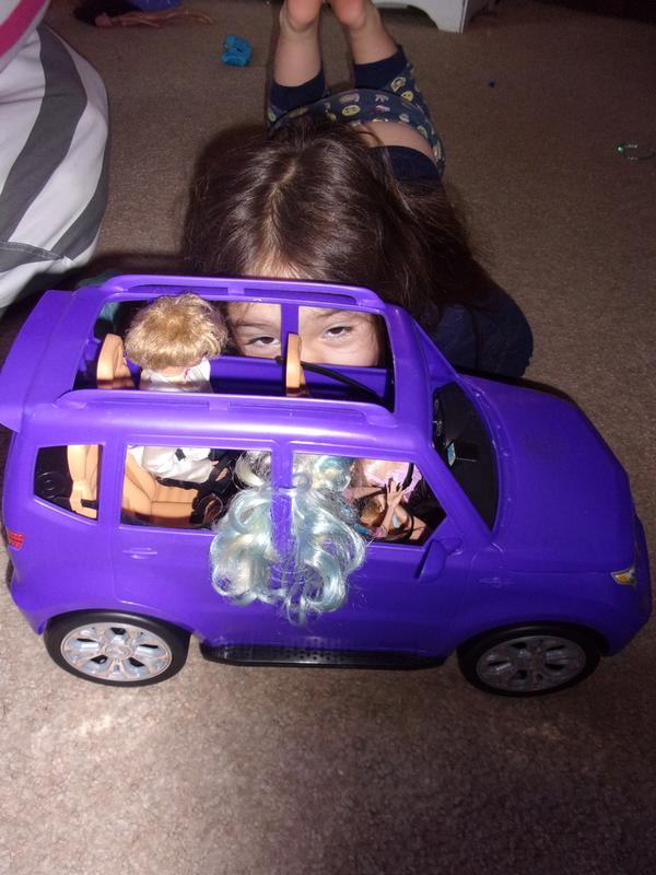 barbie purple suv