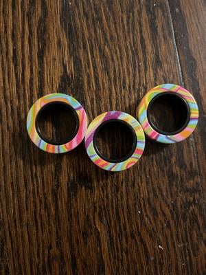 Lot 9 Anneaux Magnétiques Fidget – Jouet Anti-stress Pour Adultes Et Enfants – Idéal ADHD Et Anxiété