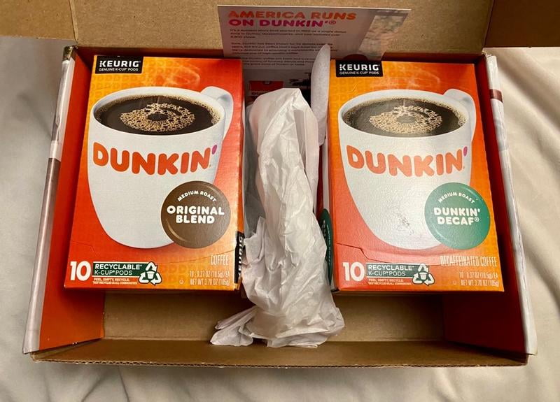 Dunkin' Donuts Decaf Coffee K-Cups, Medium Roast, 54 ct