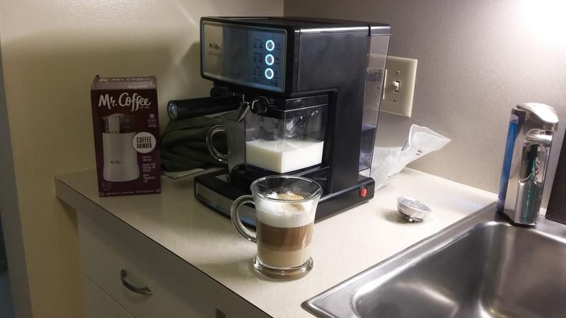 Mr. Coffee New Cafe Barista Black & Silver Premium  Espresso/Latte/Cappuccino Maker - AliExpress