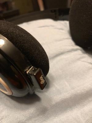 Best Buy: Logitech H600 RF Wireless On-Ear Headset Black 981-000341