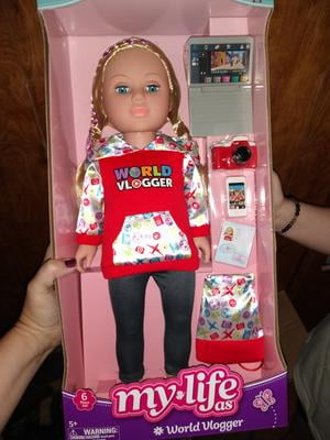 my life vlogger doll african american