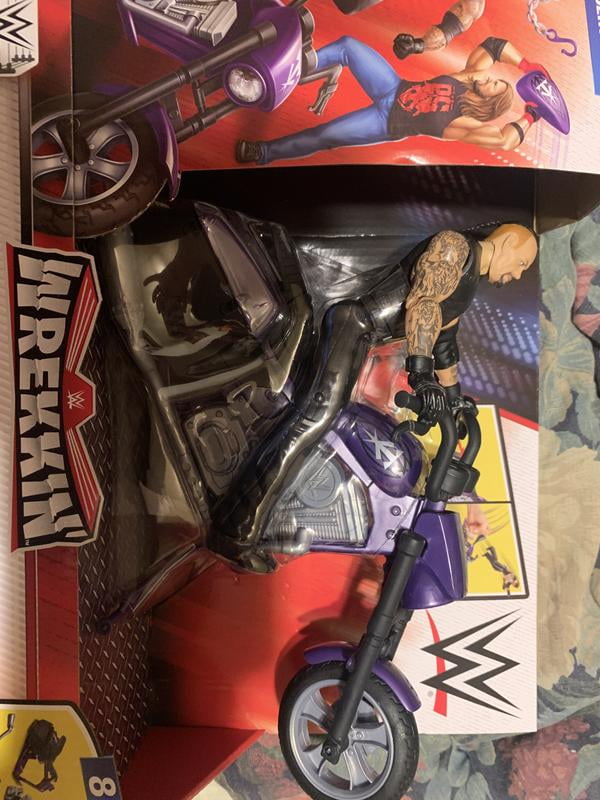 WWE Wrekkin' Boneyard Slamcycle Set Toy New With Box