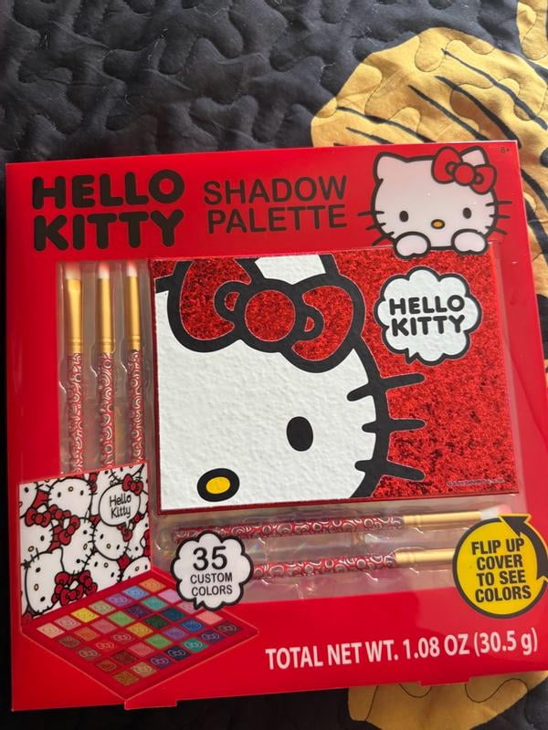 Hello Kitty Eyeshadow Palette Set - 35 Custom Colors, 5 Themed