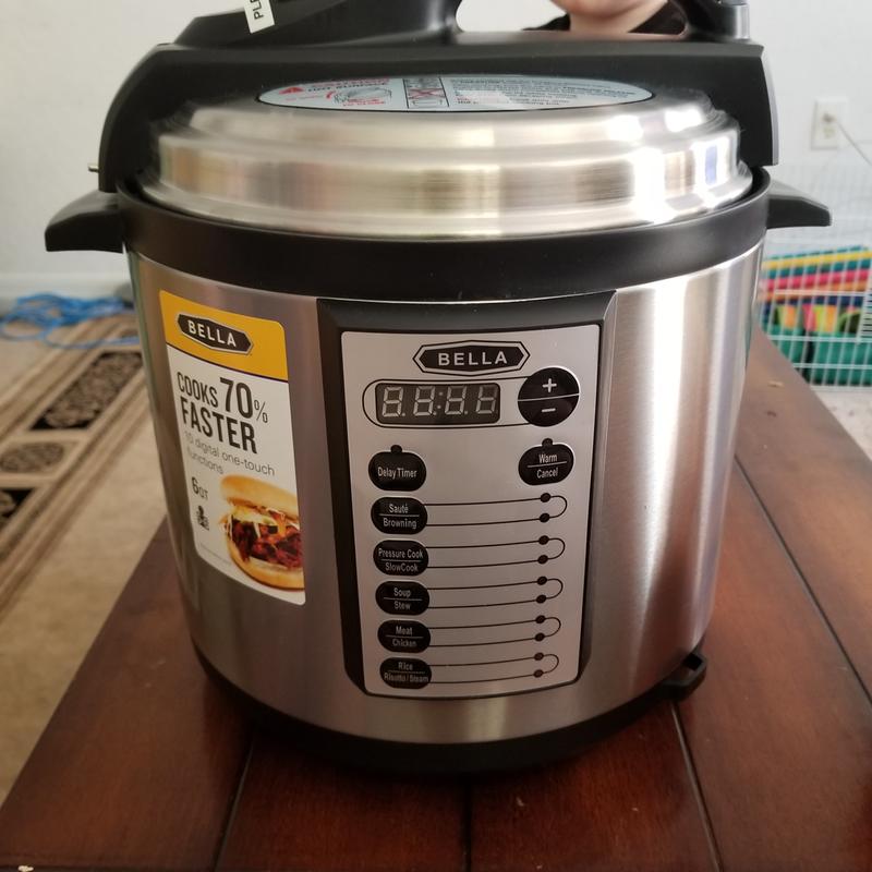 bella instant pot how to use