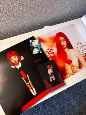 Columbia Records, Jennie Ruby Vinyl, Limited Opaque Red - Walmart.com