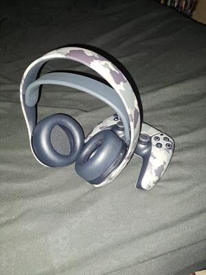 Sony Pulse 3D Wireless Headset for PlayStation – Grey Camouflage