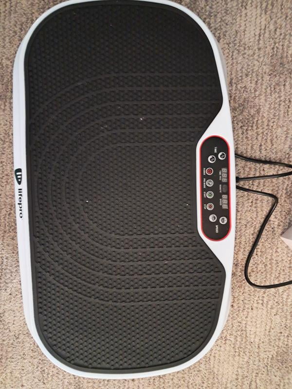 quietest rabbit vibrator LifePro Waver Mini Vibration Plate Exercise Machine (Black) main image 0