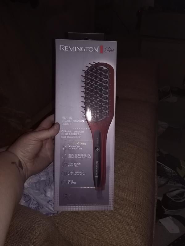 remington heated smoothing brush