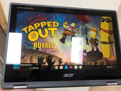 Acer Chrome Spin 11 Touchscreen Convertible Laptop, Celeron N3350