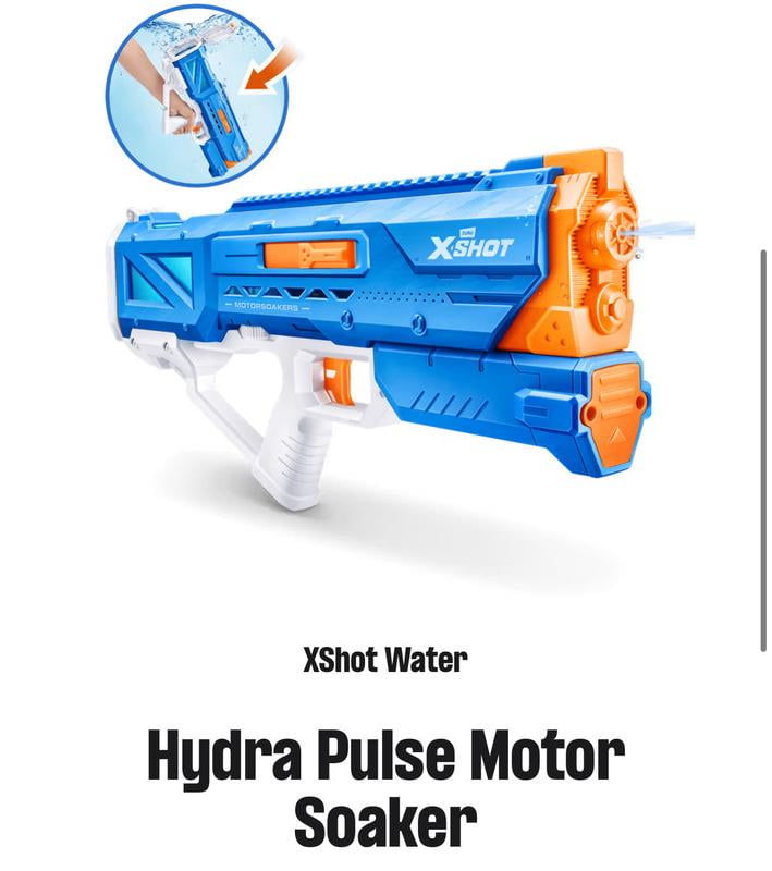 ZURU 118159-XSHOT Water - Mega Pulse Motor Soaker online bestellen | MÜLLER