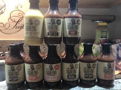 G Hughes Smokehouse Sugar Free Bbq Sauce Sweet Spicy Size One Pack Walmart Com Walmart Com