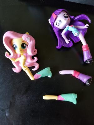 My Little Pony Equestria Girls Fashion Squad Rarity and Pinkie Pie