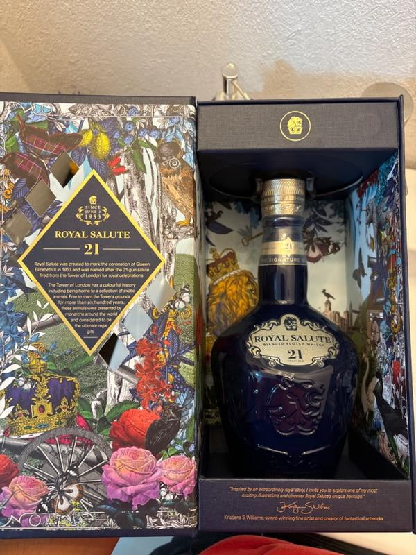 Whisky Royal Salute 21 Años, Scotch Whisky, 700 Ml, 40% | Lider