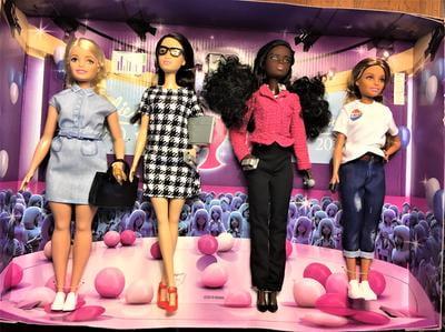 Barbie Career of the Year Campaign Team Giftset with 4 Dolls