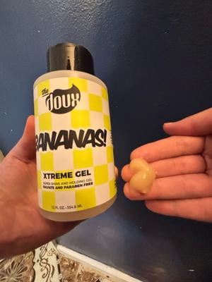 The Doux Bananas Xtreme Hold Hair Gel 12oz All Hair Types Unisex