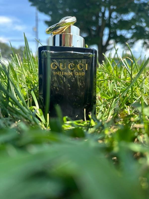 Gucci Intense Oud EDP Spray for Men, 3 oz, Luxurious Oud Wood