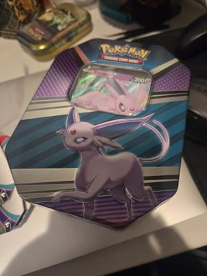 Walmart Exclusive: 2022 Pokemon TCG V Heroes Espeon V Tin - Battle Ready  with 5 Booster Packs - Walmart.com