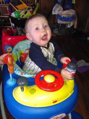 disney cars baby walker