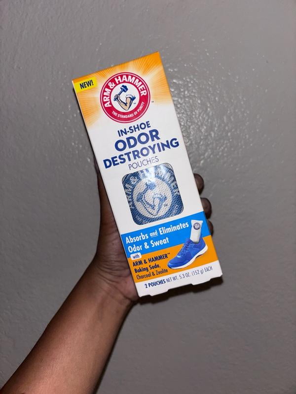 Arm Hammer in-Shoe Odor Destroying Pouches, Pack