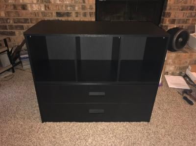 Mainstays 2 Drawer Dresser With 3 Open Cube Storage Multiple
