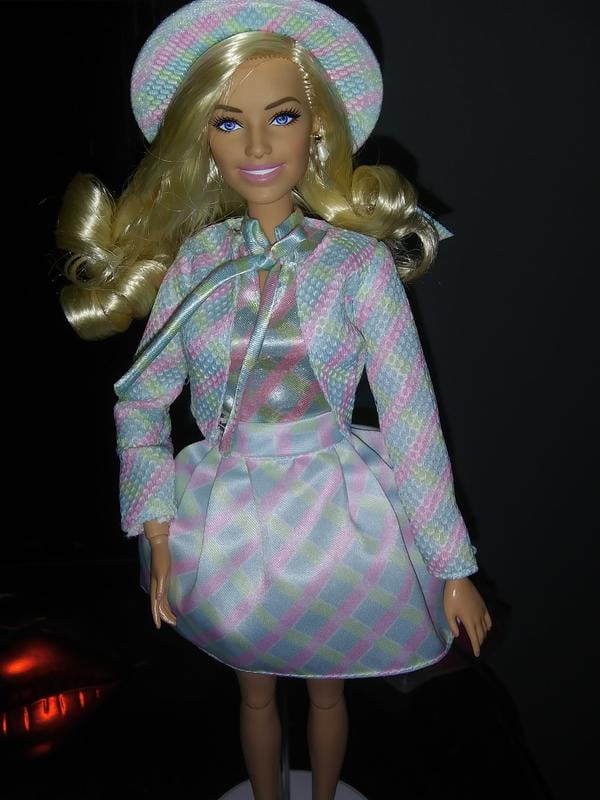 barbie movie blue plaid dress Barbie in Plaid Matching Set – Barbie The Movie