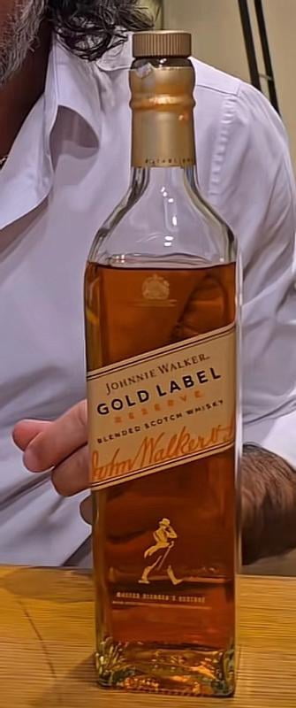 Johnnie Walker Gold Label Reserve Blended Scotch Whisky, 750 mL