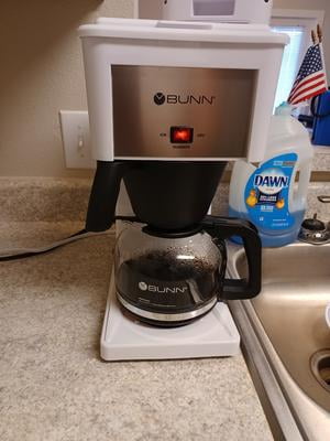 BUNN, Speed Brew Classic 10-Cup Coffee Maker, 38300.0060, White -  Walmart.com