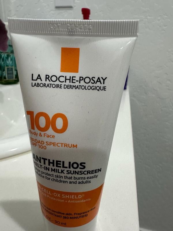 La Roche-Posay, Anthelios Melt-In Milk Sunscreen SPF 100, 3.0 fl