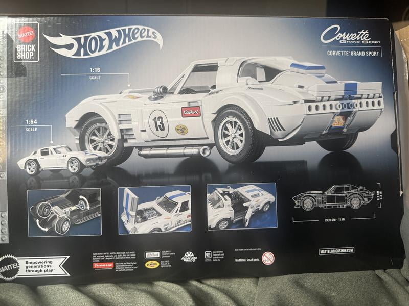 Customer reviews for Mattel Brick Shop Hot Wheels Corvette Grand