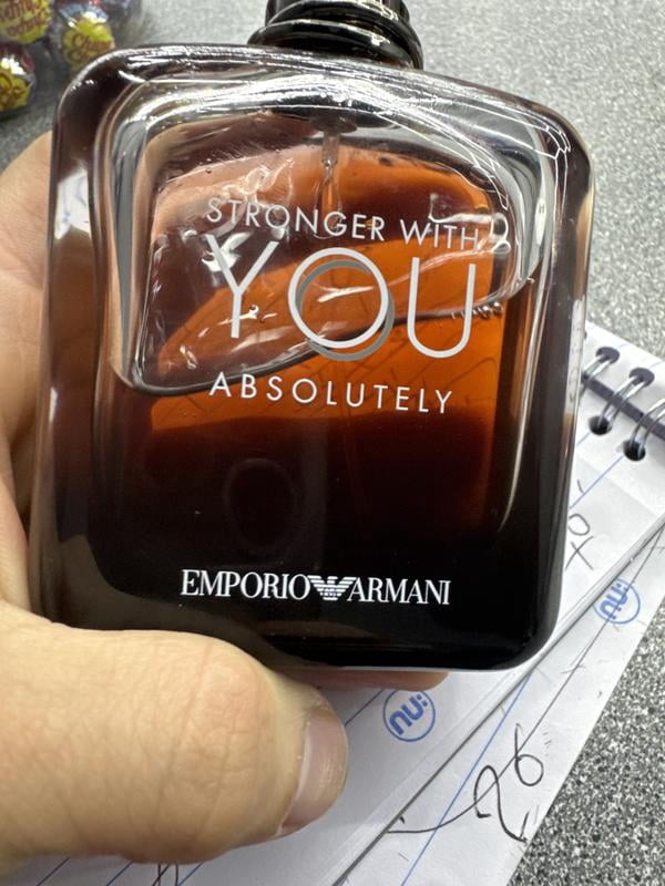 Emporio Armani, Stronger With You Absolutely, 3.4oz EDP Spray Men