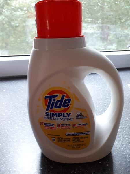 Tide Simply Free Sensitive Liquid Laundry Detergent 100 Oz 64 Loads Walmart Com Walmart Com