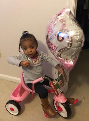 radio flyer ready to ride trike pink