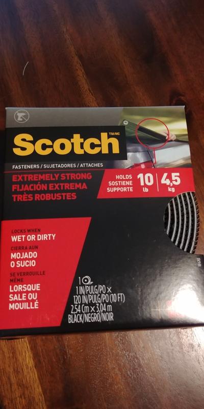 Scotch 1 in. x 10 ft. Clear Extreme Fasteners (1-Pack) RF6760