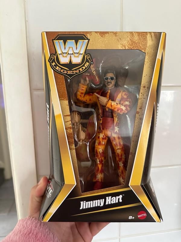 Fisher-Price Mattel WWE Elite – Action Figure Jimmy Hart Legends Con Accessori (HVF58) - 2