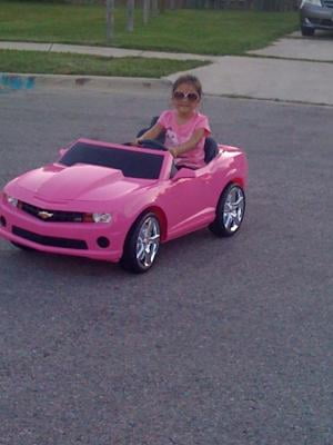 Pink camaro power wheels discount