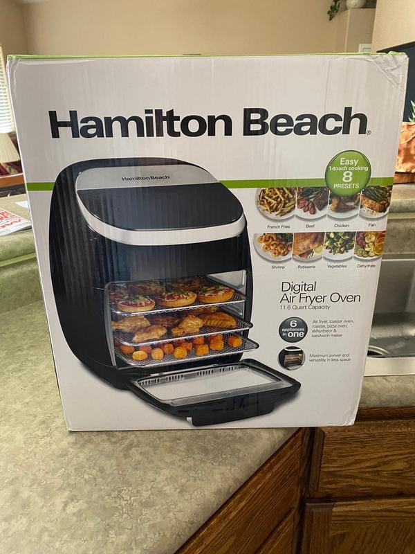 Hamilton Beach 11 Liter Air Fryer Oven with Rotisserie and