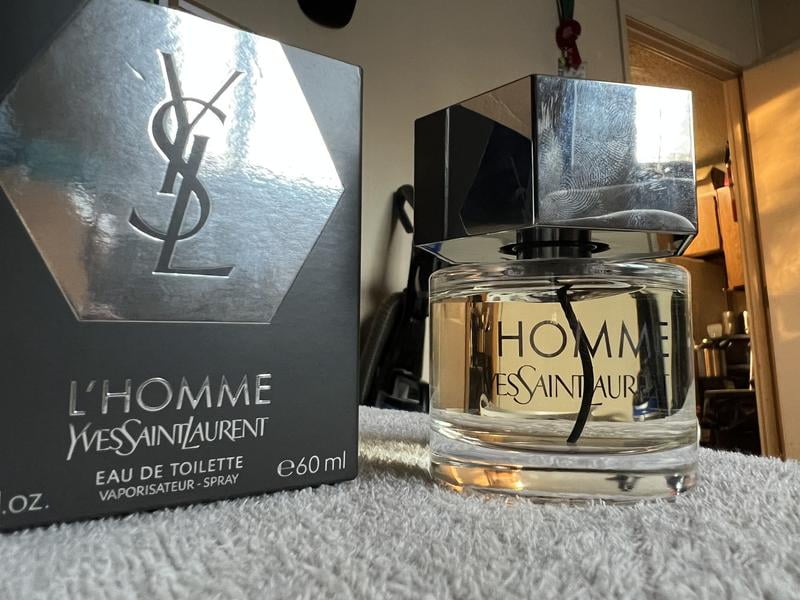 Yves Saint Laurent L'homme EDT Cologne for Men, 2 oz