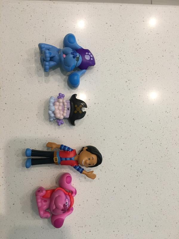 Blue’s Clues & You! Sammelfigurenset – 4 Figuren Inkl. Blue, Magenta, Josh & Schaufel