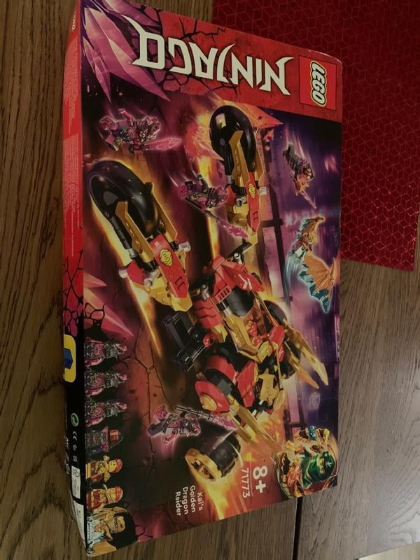 LEGO Ninjago Playset, 71773, Kai‚Äôs Golden Dragon Raider