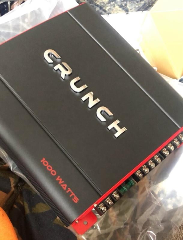 Crunch PX-1000.4 4-Channel 1000W Stereo Car Amplifier & Soundstorm